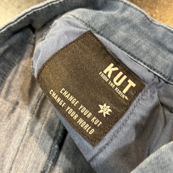 SOLD KUT *Trouser Short* in Deep Blue Size 8 - Picture 4 of 5